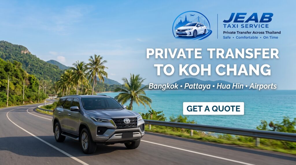 Private transfer to Koh Chang