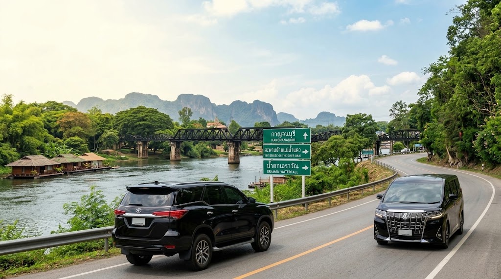 Bangkok to Kanchanaburi Taxi